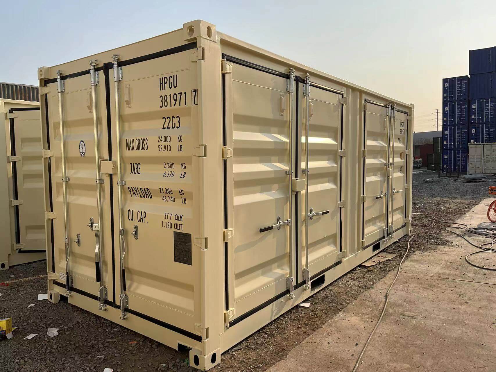 20 Ft Container with Side Openning Door – Custom Shipping Containers ...